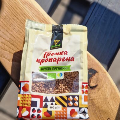 Гречка пропарена органічна "Екород"