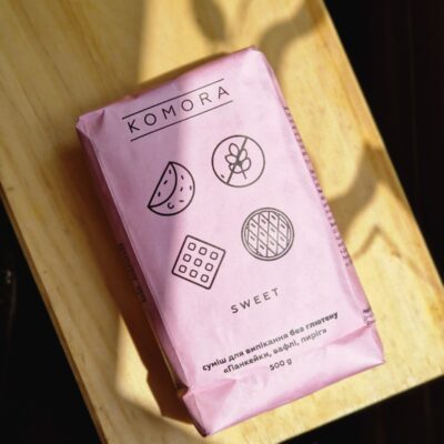 Суміш KOMORA sweet «Панкейки, вафлі, пиріг»