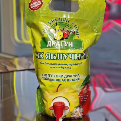 Сік ЯБЛУЧНИЙ, «Драгун», 1,5л
