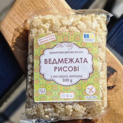 Фігурні макарони "Ведмежата рисові", 300г